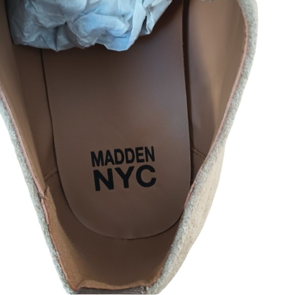 Madden NYC Men's Genuine Suede   Terry Dress Shoes Taupe Size 13 business work - Picture 9 of 13